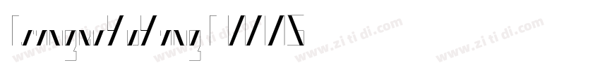 TsangerYuYangT W05字体转换
